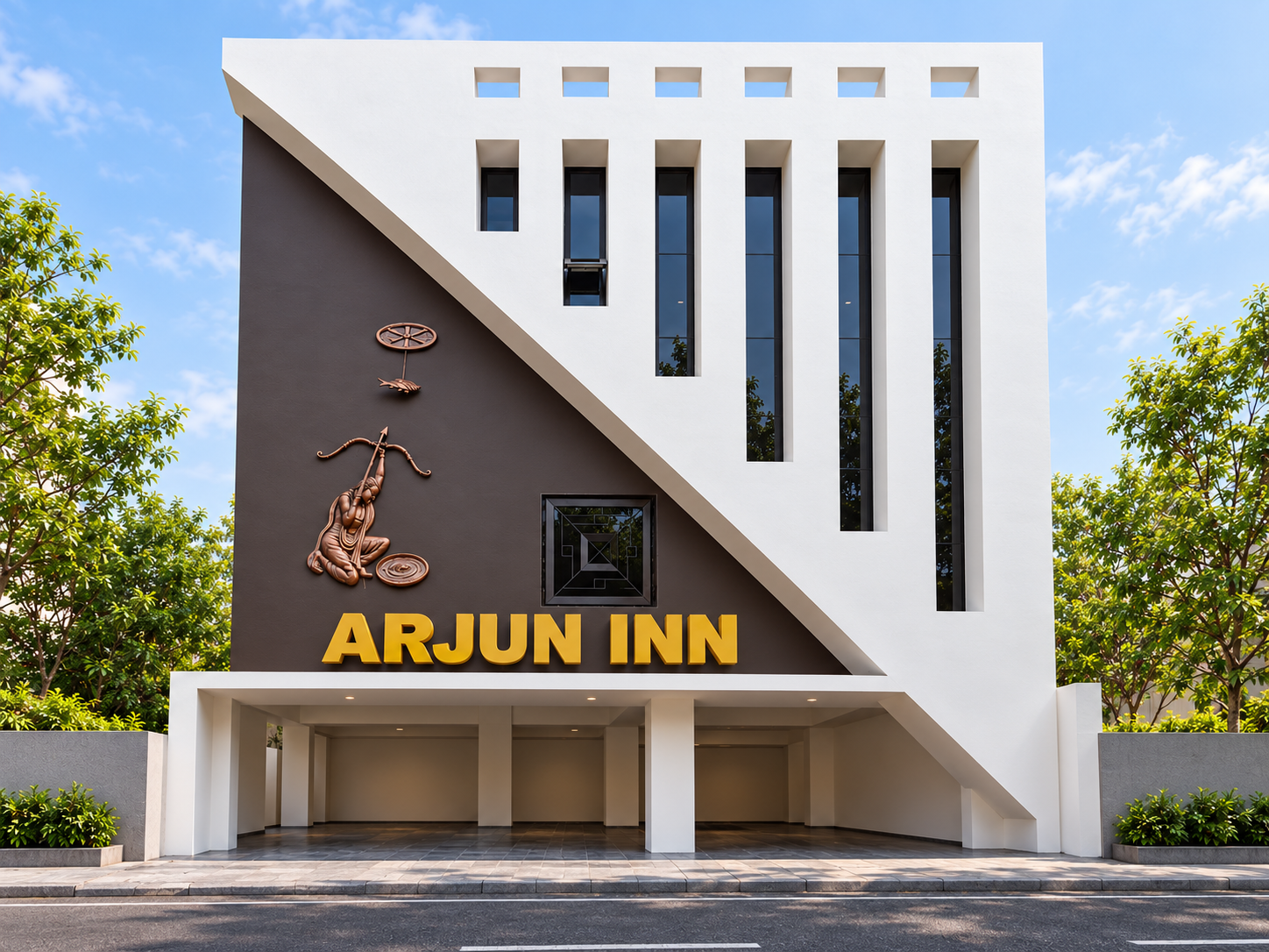 Arjun Inn exterior view