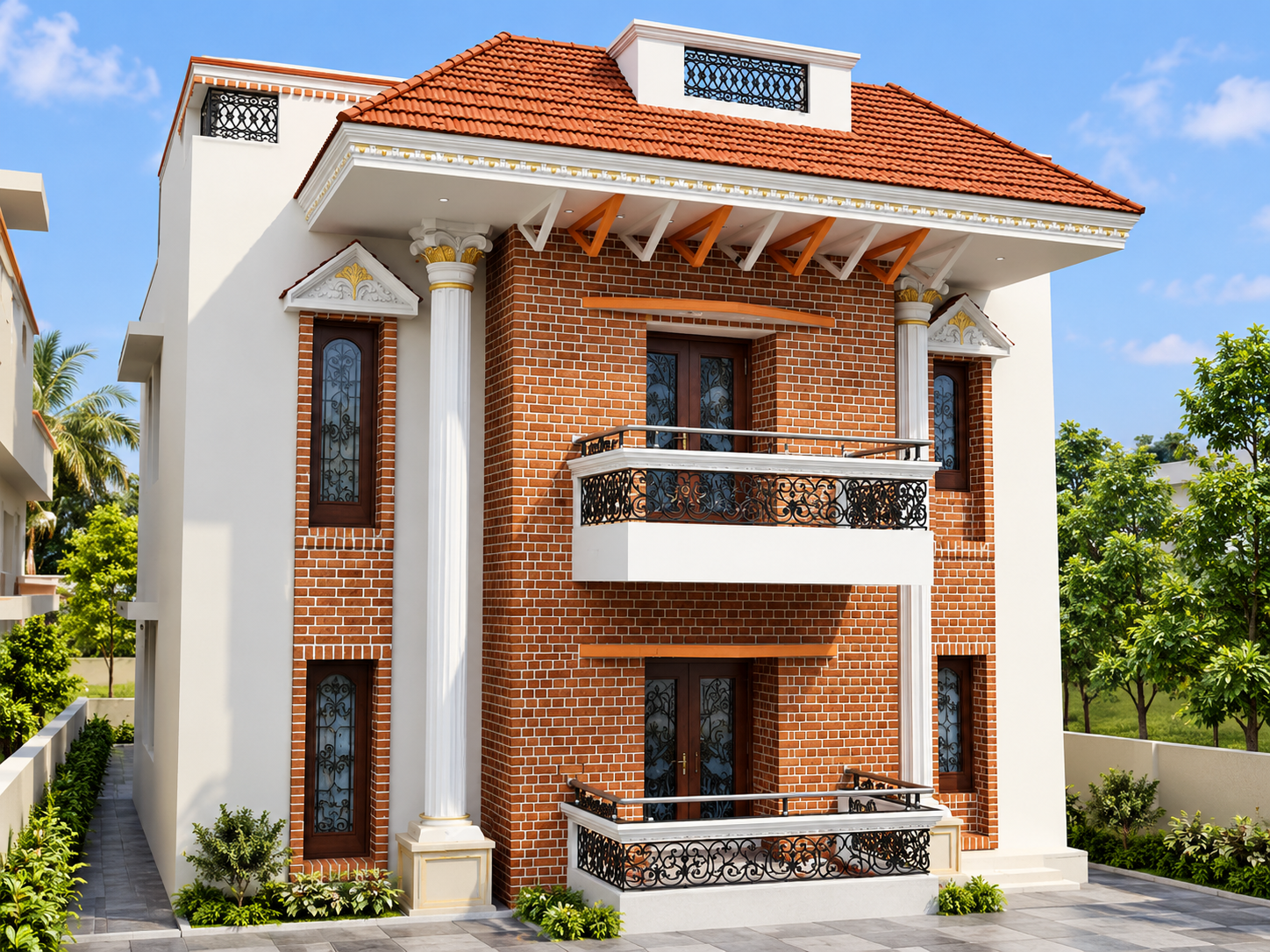 Individual Residence exterior view