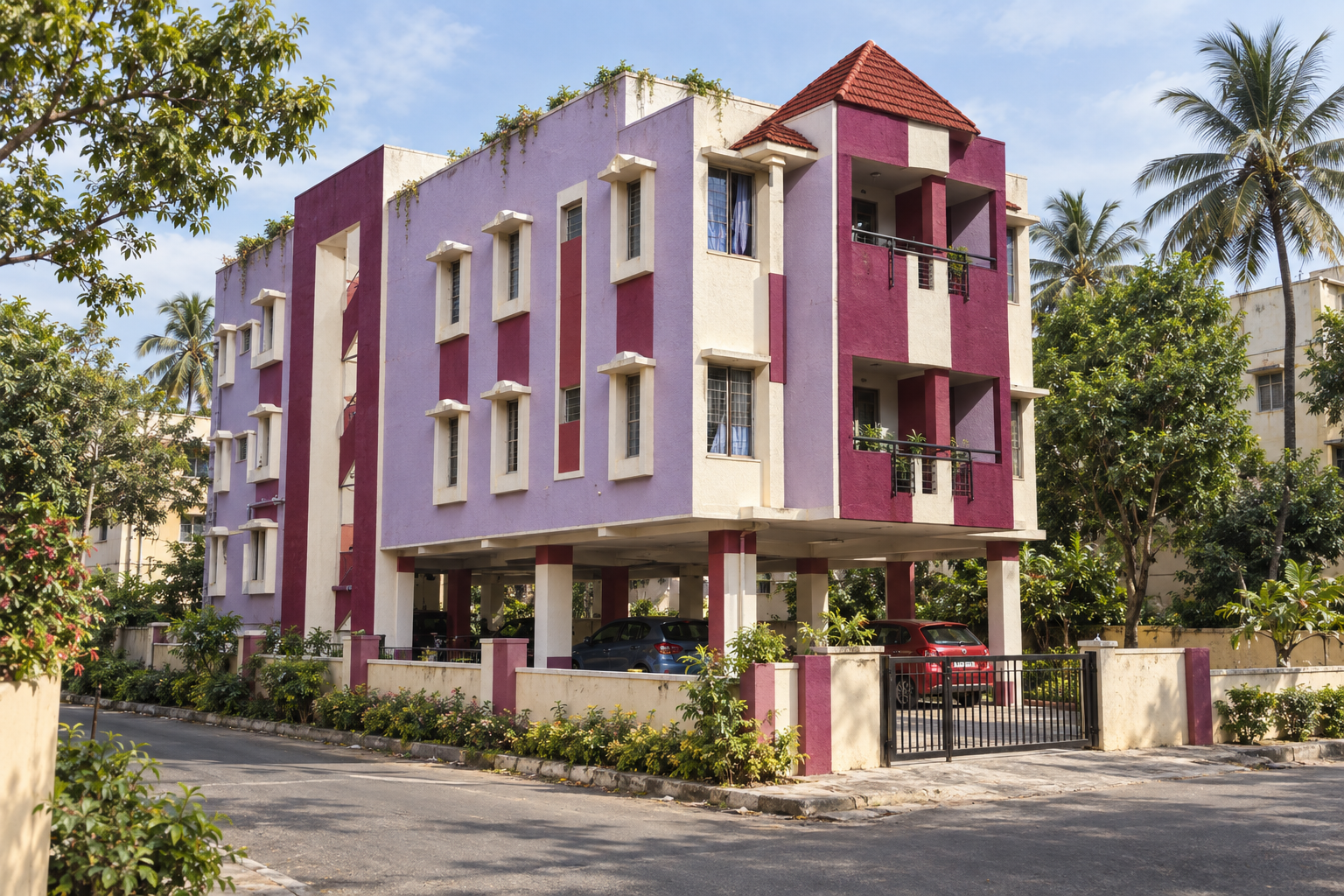 Manoranjani Apartments exterior view