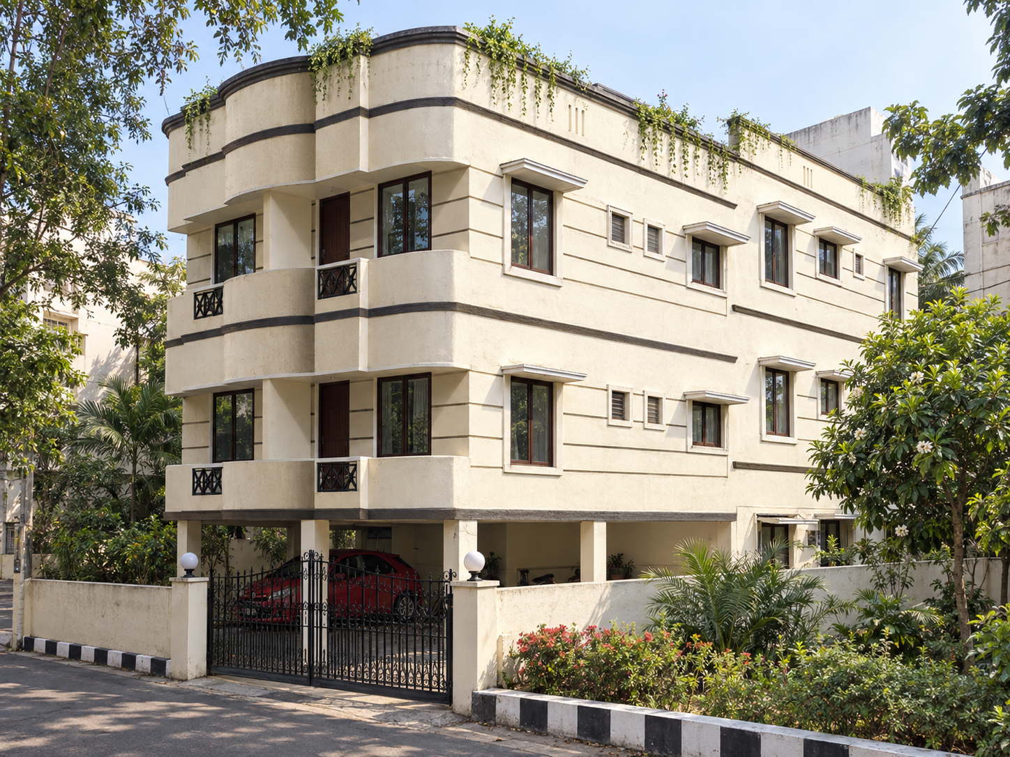 Shiv Apartments – School View Road exterior view